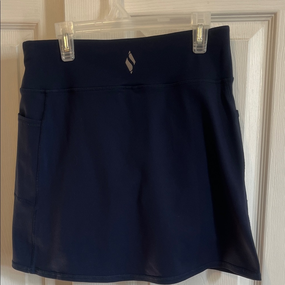Skechers Navy Mini Skort - Picture 2 of 6